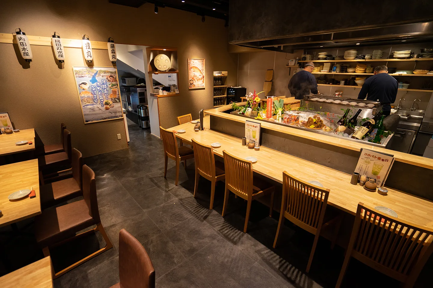 店内の様子